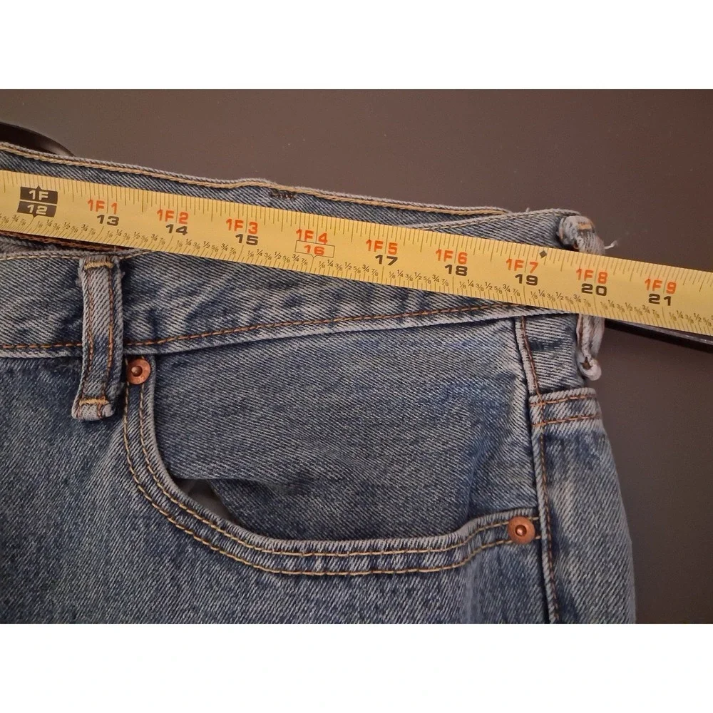Levis 560 Comfort Fit Jeans Mens 40x34 Blue Denim Loose Tapered Leg Pants